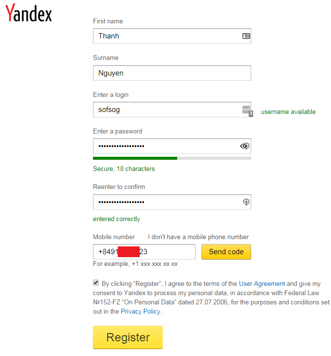 Hướng dẫn tạo email tên miền riêng miễn phí (Yandex.com) 1